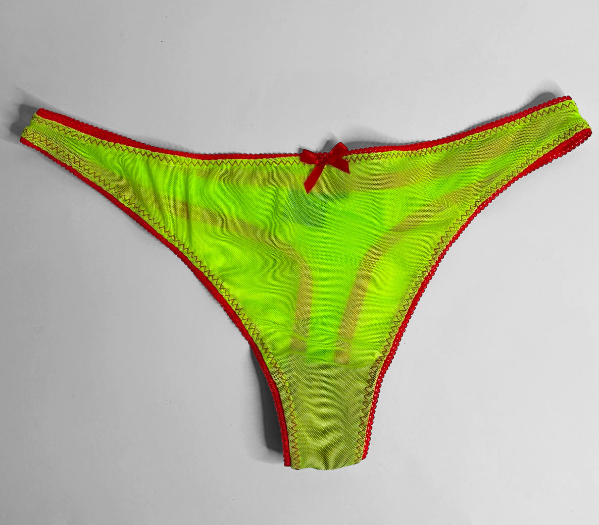 grinch surprise cocktail: low rise thong.